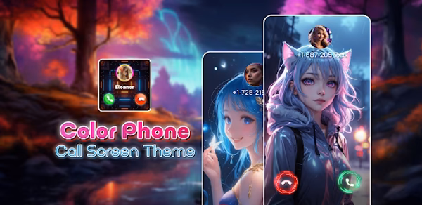 Call Screen Themes: Color Call Header - AppWisp.com Call Screen Themes: Color Call Header - AppWisp.com