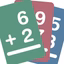 Big Math Flash Cards - AppWisp.com