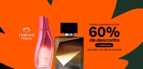 Natura: Perfumes e Cosméticos Header - AppWisp.com
