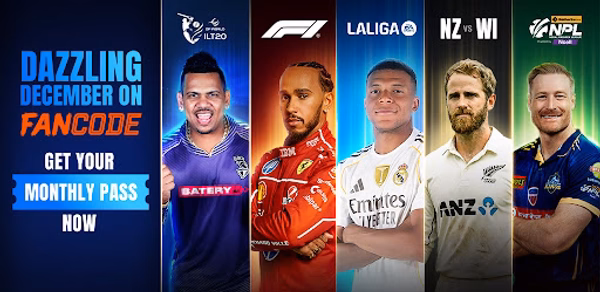 FanCode - Watch Live Sports Header - AppWisp.com FanCode - Watch Live Sports Header - AppWisp.com