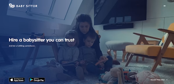 Baby Sittor Header - AppWisp.com