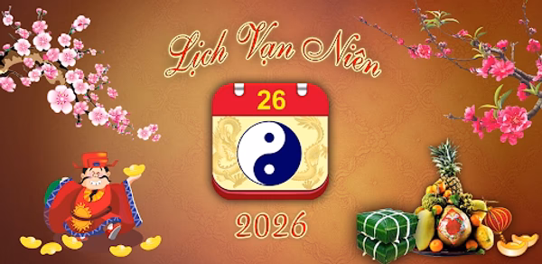 Lich Van Nien - Lịch VN 2026 Header - AppWisp.com Lich Van Nien - Lịch VN 2026 Header - AppWisp.com
