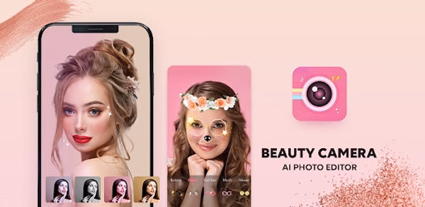 Beauty Camera -AI Photo Editor Header - AppWisp.com Beauty Camera -AI Photo Editor Header - AppWisp.com