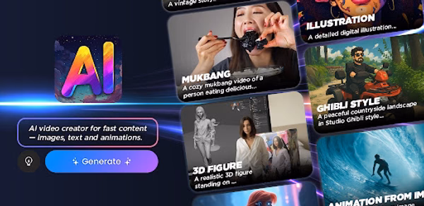 AI Video Generator: FlixAI 3D Header - AppWisp.com