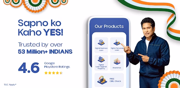 Kissht: Instant Personal Loans Header - AppWisp.com Kissht: Instant Personal Loans Header - AppWisp.com