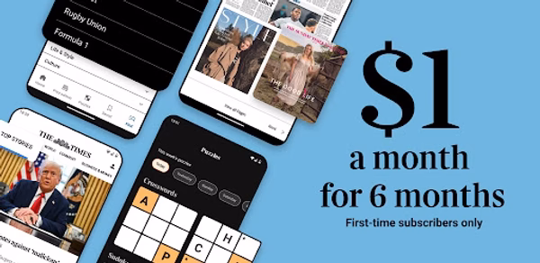 The Times: UK & World News Header - AppWisp.com The Times: UK & World News Header - AppWisp.com