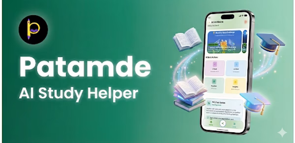 Patamde - AI Study Helper Header - AppWisp.com Patamde - AI Study Helper Header - AppWisp.com