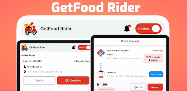 GetFood Rider for Couriers Header - AppWisp.com GetFood Rider for Couriers Header - AppWisp.com