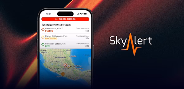 SkyAlert: Alerta Sísmica Header - AppWisp.com