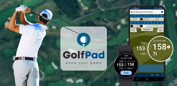 Golf Pad: Golf GPS & Scorecard Header - AppWisp.com Golf Pad: Golf GPS & Scorecard Header - AppWisp.com